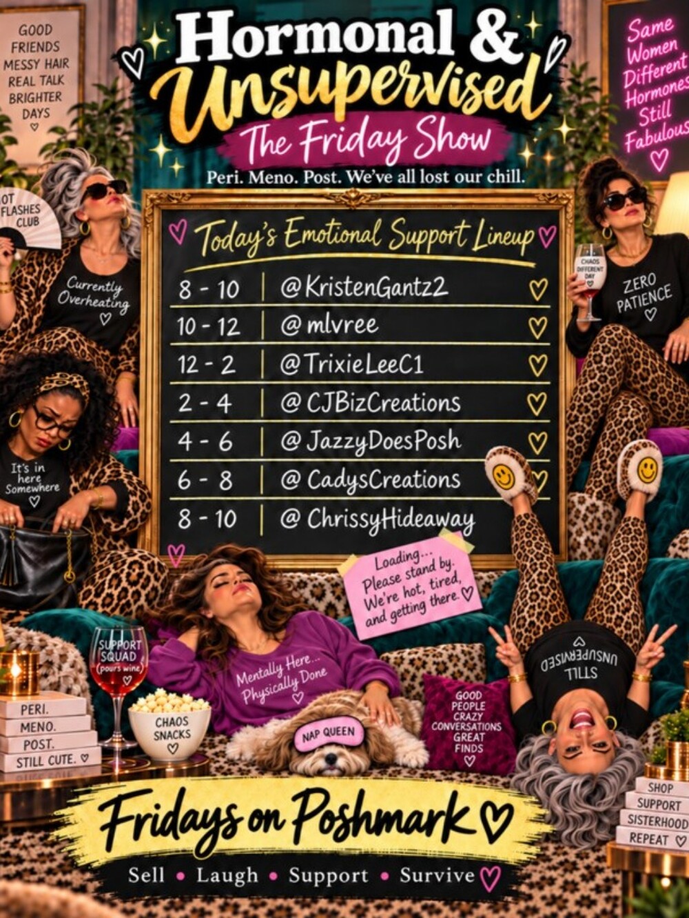 Hormonal & Unsupervised Total Fun Share Show